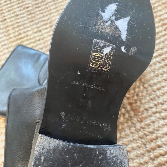 Balenciaga leather moto boots - Picture 5 of 9